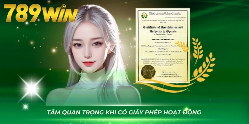 Sự quan trọng của giấy phép hoạt động đối với mỗi nhà cái